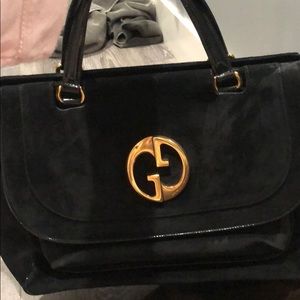 Gucci top handle vintage style bag